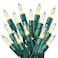 PREXTEX 100 Count Clear Christmas Lights 20 ft Ultra Bright String Lights with Green Wire for Indoor and Outdoor Use Christmas Trees Holidays Patios and Garden