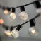 Lampat String Lights LED 25 Light Bulbs 25Ft G40 Globe String Lights with Bulbs for IndoorOutdoor Commercial Decor