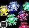 Inngree Solar Christmas Lights Outdoor Waterproof Decorations 20 Ft 30 LED Snowflake String Fairy Lights with 8 Lighting Modes for Wedding Party Tree Room Garden Patio Yard Home