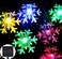 Inngree Solar Christmas Lights Outdoor Waterproof Decorations 20 Ft 30 LED Snowflake String Fairy Lights with 8 Lighting Modes for Wedding Party Tree Room Garden Patio Yard Home