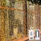 echosari 300 LED Curtain Lights Battery Operated 98ft98ft Hanging Light with Remote Timer Fairy Curtain Lights for Bedroom Patio Wedding Backdrop Party Decr Warm White