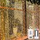 echosari 300 LED Curtain Lights Battery Operated 98ft98ft Hanging Light with Remote Timer Fairy Curtain Lights for Bedroom Patio Wedding Backdrop Party Decr Warm White