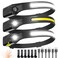 PSDRIQQ Headlamp Flashlight 3 Pack Rechargeable LED Headlamps Wide Beam Head Lamp Bright Sensor Headlight Light