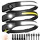 PSDRIQQ Headlamp Flashlight 3 Pack Rechargeable LED Headlamps Wide Beam Head Lamp Bright Sensor Headlight Light