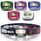 BLITZU LED Headlamp Flashlight for Adults Kids Lightweight Waterproof Head Lamp with White Red Light Comfortable Headband Perfect for Running Camping Hiking 3 AAA Batteries Included Black
