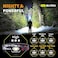 BLITZU LED Headlamp Flashlight for Adults Kids Lightweight Waterproof Head Lamp with White Red Light Comfortable Headband Perfect for Running Camping Hiking 3 AAA Batteries Included Black