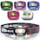 BLITZU LED Headlamp Flashlight for Adults Kids Lightweight Waterproof Head Lamp with White Red Light Comfortable Headband Perfect for Running Camping Hiking 3 AAA Batteries Included Black
