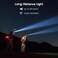 Elmchee Rechargeable Headlamp 2 Pack 2500 Lumen Bright 5 LED Headlight 7 Modes Adjustable Motion Sensor USBC Waterproof Head Flashlight Outdoor Hiking Camping Fishing 5 Led Headlamp