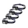 HappyOrange 4 Pack LED Headlamp IPX4 Waterproof Headlight 4 Modes with Red Light 45 Adjustable Lightweight for Camping Hiking Running Fishing Emergency Adults Kids
