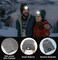 Hatlight Unisex LED BeanieUSB Rechargeable Winter FlashlightChristmas Beanie with a Light for Men