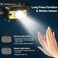 MIOISY Headlamp Rechargeable Ultra Bright LED Head Lamp Flashlight with White Red Light 2 Pack Motion Sensor Waterproof Headlight 8 Modes Lights for Camping Fishing Running