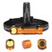 OLIGHT Perun 3 Rechargeable Headlamp Flashlight 3000 Lumens LED Headlight with Red Light Waterproof Head Lamp with Headband for Outdoor Camping Hiking WorkingOrange