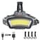 PZZOE Headlamp LED Headlight Rechargeable 22000 High Lumen USB Head Light Head Lamp COB Floodlight with Red Light for Adults Night Fishing Construction Maintenance 90 Adjustable