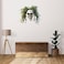 Dolkgy Skull Wall Planter for Indoor Outdoor Plants Hanging Skull Vase Unique Face Flower Pot Head Planters White Resin Skeleton Gothic Planter for Home Decorations