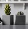 Osilifen Silicone Square Concrete Molds for DIY Flower Pots and Succulent Planters Cube Shape Jar Holder for Bonsai Decorating