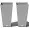 Veradek VResin IndoorOutdoor Taper Planter Set of 2 30 inch Grey