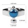 Hourleey 360 Degree Metal Spot Sprinkler 2 Pack Circle Pattern Sprinkler with Gentle Water Flow for Small Area Yard Lawn Garden Watering Coverage Up to 30FT Blue
