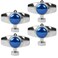 Hourleey 360 Degree Metal Spot Sprinkler Lawn Sprinklers for Yard Circle Pattern Sprinkler with Gentle Water Flow for Small Area Yard Lawn Garden Watering Coverage Up to 30FT 4