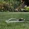 Melnor 65079AMZ Metal Oscillating Sprinkler with QuickConnectProduct Adapter Watering Set 3600 sq ft Coverage