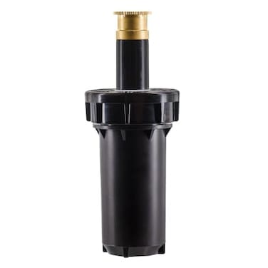 Orbit 80330 2 Professional Series Adjustable PressureRegulating Spray Sprinkler Body with Brass 15 x 5 CenterStrip Pattern Nozzle
