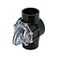 FlowVis FV2 Flow Meter with Check Valve and Velocity Scale for 2 Schedule 40 Pipe Scale in GPM