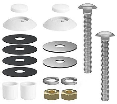ArcViar Diving Board Bolt Kit Diving Board Mounting Kit for Two Hole Residential Pool Diving Board Diving Board Bolts Kit Compatible Diving Boards for Inground Pools