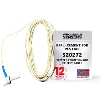 Wholesale Sensors Pentair 520272 Replacement Temperature Sensor 20FT Cable