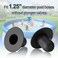 Bigmeta 2 Pcs Pool Pump Filter Hole Plugs for Above Ground Pool Compatible with Intex Coleman Bestway PoolsBlack