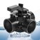 Bzsunway 3Port 2 to 25 Diverter Valve with PVC Pipe Compatible with Ground Pool Tub Spa System Replacement Part for 263028 Work with 225 Pipes