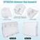 Fuoequl Pool Skimmer Weir Door SP1082K Weir Pool Skimmer Inground Fits Models SP1083 SP1084 SP1085 SP1086 SP1075 Skimmer Weir Flap