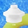LanKstet Pool Drain Connector Adapter for Intex Coleman Above Ground Pool Hose to Garden Hose Coupling Male 15 NPT x 34 GHTPVC Garden Hose Adapter