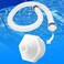 LanKstet Pool Drain Connector Adapter for Intex Coleman Above Ground Pool Hose to Garden Hose Coupling Male 15 NPT x 34 GHTPVC Garden Hose Adapter