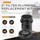 Sunluway DE2400PAK2CS 2Inch Filter Plumbing Kit Replacement Parts for Hayward Swim Clear C2020 C2025 C3020 C3025 C4020 C4025 C5020 C5025 C7000 C7020 C7025 Super Star Clear C2000C5500