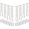 Shappy 12 Pcs Plastic Pool Joint Pins with Seals Summer Pool Parts Clips for Above Ground Swimming Pools Replacement Parts 236 Inch