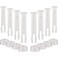 Shappy 12 Pcs Plastic Pool Joint Pins with Seals Summer Pool Parts Clips for Above Ground Swimming Pools Replacement Parts 236 Inch
