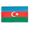 AZ FLAG Azerbaijan Flag 3x5 Ft Light Polyester Azerbaijani Banner with Two Brass Eyelets Fade Resistant Vivid Colors 3 x 5 Feet 150x90 Cm