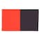 AZ FLAG Half Red And Black Flag 2x3 Ft 100D Polyester Two Colors Banner with Two Metal Grommets Fade Resistant Vivid Colors 2 x 3 Feet 90x60 Cm