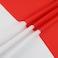AZ FLAG Poland Flag 2x3 Ft Light Polyester Polish Banner with Two Brass Eyelets Fade Resistant Vivid Colors 2 x 3 Feet 90x60 Cm