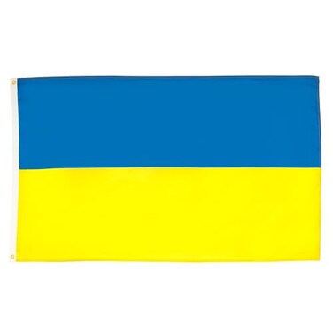 AZ FLAG Ukraine Flag 2x3 Ft Light Polyester Ukrainian Banner with Two Brass Eyelets Fade Resistant Vivid Colors 2 x 3 Feet 90x60 Cm