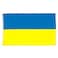 AZ FLAG Ukraine Flag 2x3 Ft Light Polyester Ukrainian Banner with Two Brass Eyelets Fade Resistant Vivid Colors 2 x 3 Feet 90x60 Cm