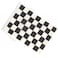 AZ FLAG Checkered Black and white Flag 18 x 12 cords Car race SMALL flags 30 x 45cm Banner 18x12 in