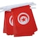 AZ FLAG Tunisia 4 meters BUNTING Flag 20 flags 6 x 4 Tunisian STRING flags 10 x 15 cm