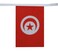 AZ FLAG Tunisia 4 meters BUNTING Flag 20 flags 6 x 4 Tunisian STRING flags 10 x 15 cm