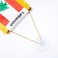 CANTENDO 2 Pack Lebanon Window Hanging FlagMini Lebanese Car Flag with Pole Tassel Suction Cup Rearview Mirror Decoration3x5 Inch