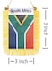 CANTENDO 2 Pack South Africa Window Hanging FlagMini South African people Car Flag with Pole Tassel Suction Cup Rearview Mirror Decoration3x5 Inch