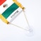 CANTENDO Mexico Window Hanging FlagMini Mexican Car Flag with Pole Tassel Suction Cup Rearview Mirror Decoration3x5 Inch