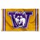 College Flags Banners Co Washington UW Huskies Vintage Retro Throwback 3x5 Banner Flag