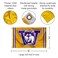 College Flags Banners Co Washington UW Huskies Vintage Retro Throwback 3x5 Banner Flag