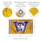 College Flags Banners Co Washington UW Huskies Vintage Retro Throwback 3x5 Banner Flag
