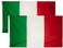 DANF FLAG DANF 2 Pack Italy Flag 3x5 Foot italian National Flags Polyester with Brass Grommets 3 X 5 Ft